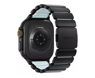 Nomad Stratos Band Black Titanium FKM 45/46/49mm Icy Blue Glow - 1502117 - zdjęcie 2